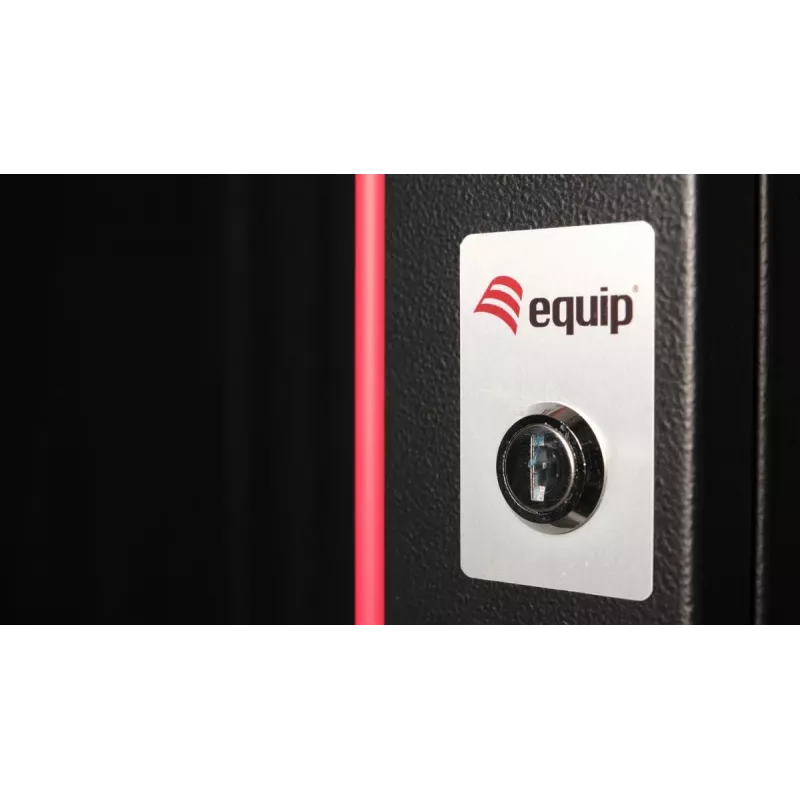 Equip Pro Mount 19 inch kast, 12U, 600X450MM, RAL9005 zwart