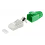 Draadstekkerverbinder RJ-45 ShiverPeaks 72067-G groen