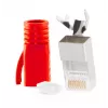 Kabelverbinder RJ-45 ShiverPeaks 72067-R rood