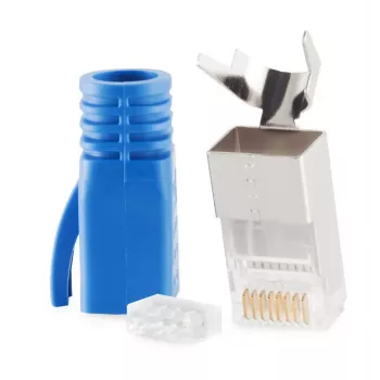 RJ-45 stekkerverbinder ShiverPeaks 72067-B blauw