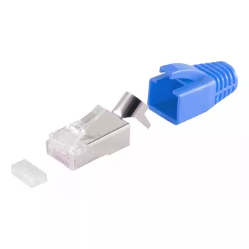 RJ-45 stekkerverbinder ShiverPeaks 72067-B blauw