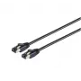 Netwerkkabel S/CONN 08-41015 zwart 0,5 m Cat8.1 F/FTP