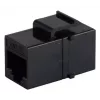 Keystone-module ShiverPeaks S/CONN 08-10005 plat zwart RJ-45