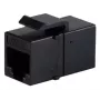 Keystone-module ShiverPeaks S/CONN 08-10005 plat zwart RJ-45