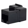 Keystone-module ShiverPeaks S/CONN 08-10006 plat zwart RJ-45