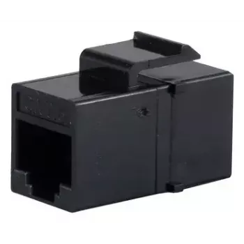 Keystone-module ShiverPeaks S/CONN 08-10006 plat zwart RJ-45