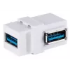 Keystone-module ShiverPeaks S/CONN 08-10042 haaks USB A wit
