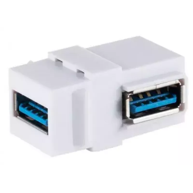 Keystone-module ShiverPeaks S/CONN 08-10042 haaks USB A wit