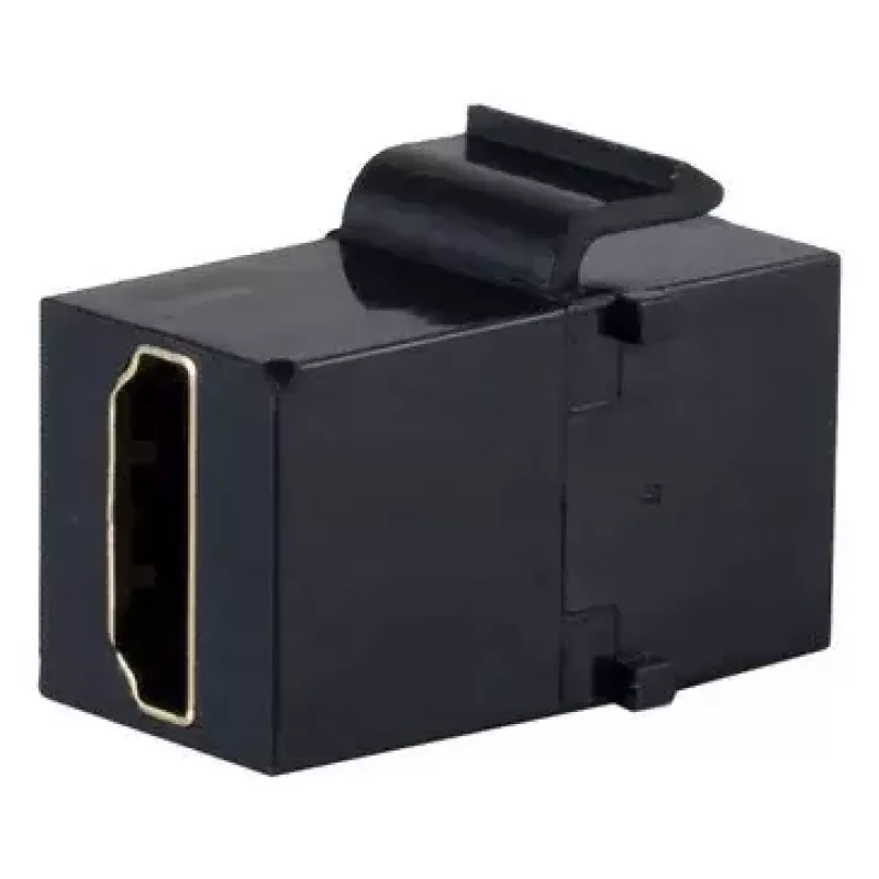 Keystone-module ShiverPeaks S/CONN 08-10050 HDMI vlak zwart