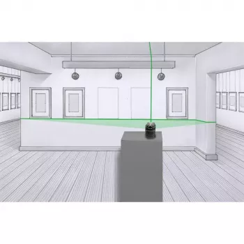 Lijnlaser Laserliner PocketCross-Laser 2G horizontaal verticaal meerkleurig