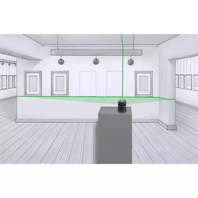 Lijnlaser Laserliner PocketCross-Laser 2G horizontaal verticaal meerkleurig