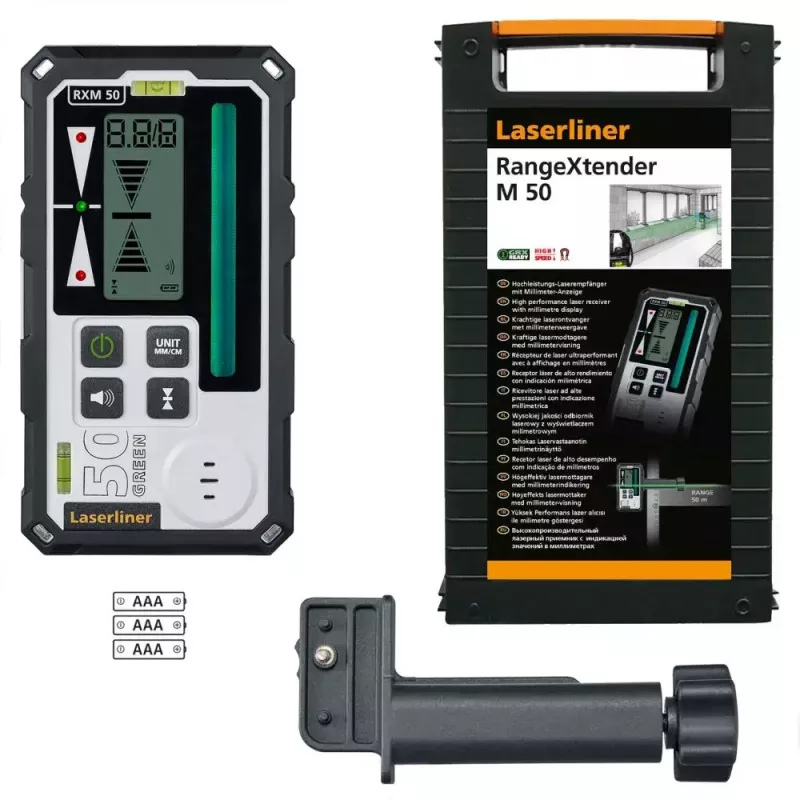 Laserafstandsmeter Laserliner RangeXtender M50 zwart 50 m bereik
