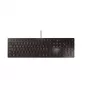 CHERRY KC 6000 slank toetsenbord USB Zwitsers zwart