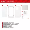 Displex displayschermfolie + hoesje voor Samsung Galaxy A54 5G gehard glas