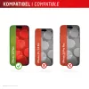 Displex displayschermfolie + hoesje voor Apple iPhone 16 Plus, Eco-montageframe, krasbestendig