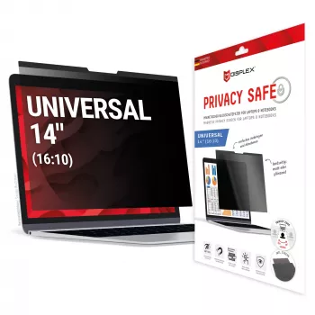 Displex PRIVACY SAFE magnetische 2-weg kijkbeschermingsfilter voor laptop/notebook 14'' (16:10)