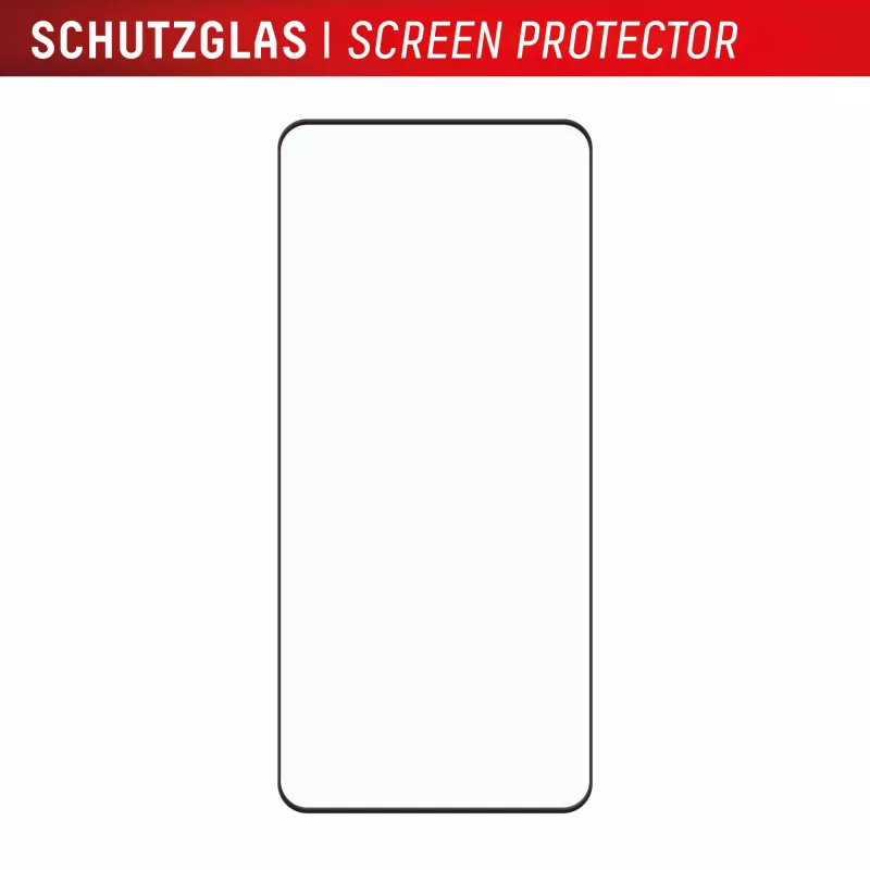Displex Premium beeldschermbeschermglas (Full Cover, 10H) voor Xiaomi Redmi Note 13 Pro+/Note 14 Pro(+), Eco montageframe, Full Cover