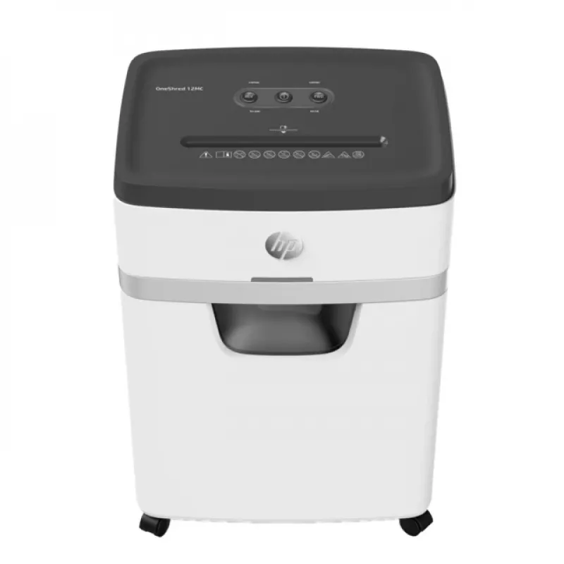 Papierversnipperaar HP OneShred 12MC microsnede 2x15 mm 12 vel 25 L 65 dB 220 mm wit