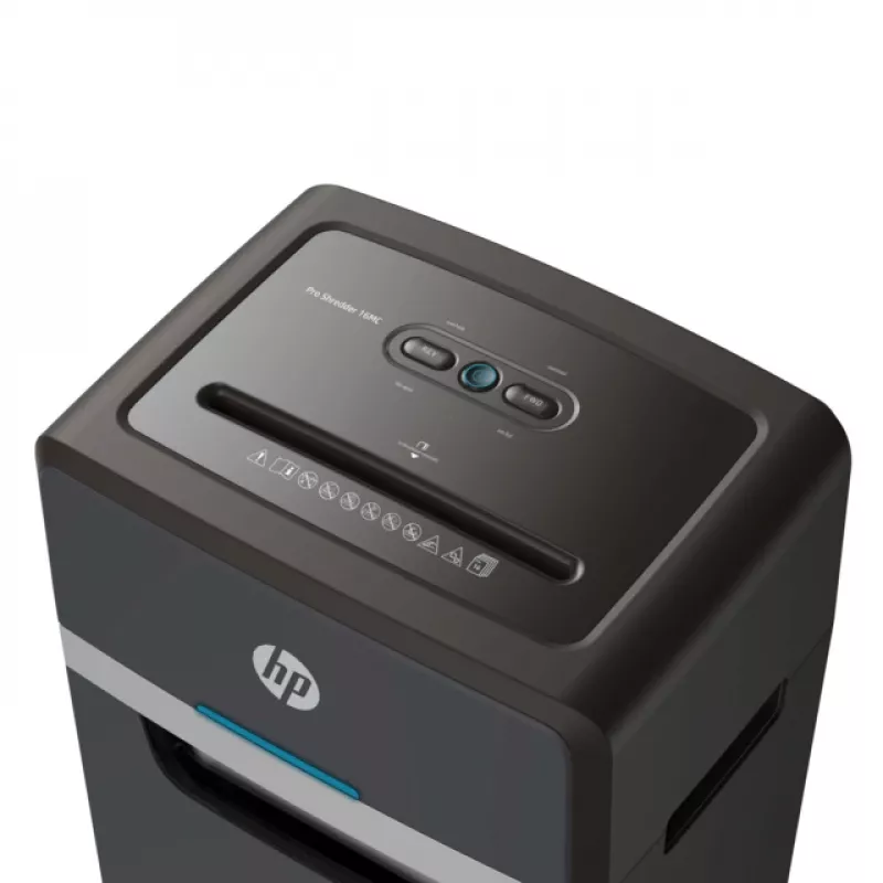 HP Pro Shredder 16MC papierversnipperaar microsnede 55 dB 22 cm zwart