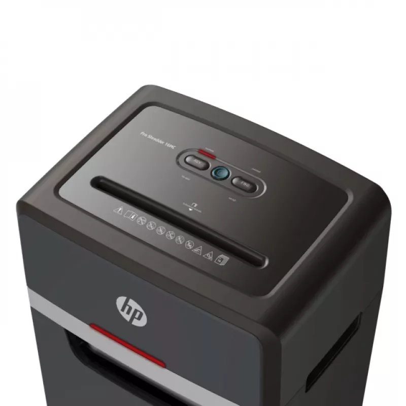 HP Pro Shredder 16MC papierversnipperaar microsnede 55 dB 22 cm zwart