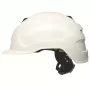 Veiligheidshelm Uvex 9731030 hogedichtheid polyethyleen wit 51-65 cm