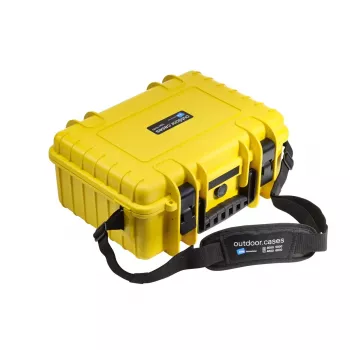 Hardcase B&W Cases type 4000 geel