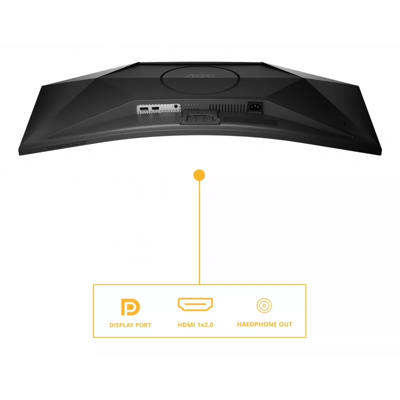 AOC B3 CU34B3E computermonitor 86,4 cm (34 inch) 3440 x 1440 pixel Wide Quad HD LED zwart