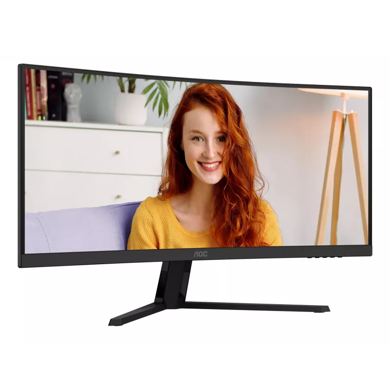 AOC B3 CU34B3E computermonitor 86,4 cm (34 inch) 3440 x 1440 pixel Wide Quad HD LED zwart
