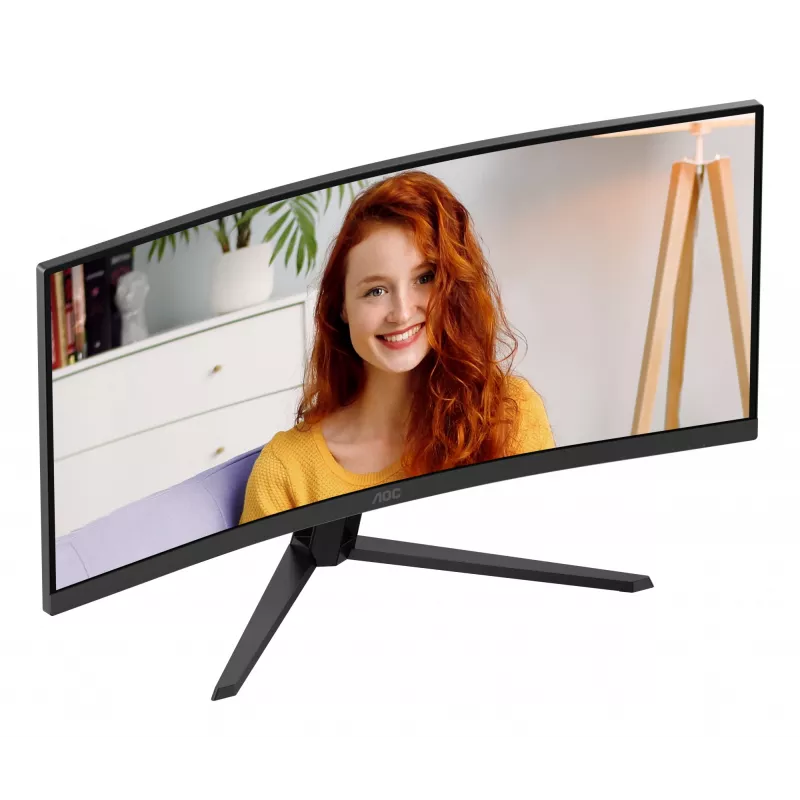 AOC B3 CU34B3E computermonitor 86,4 cm (34 inch) 3440 x 1440 pixel Wide Quad HD LED zwart