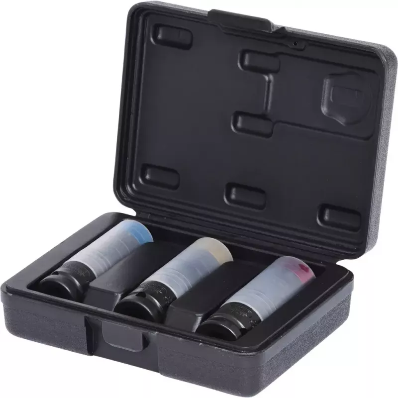 Dopsleutelset KS Tools 515.0990 1/2 inch aandrijving 3 inzetstukken