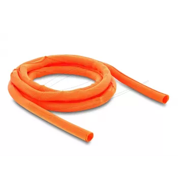 Kabelbeschermingsslang zelfsluitend DELOCK 2 m x 10 mm oranje