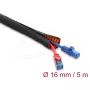 Kabelbeschermingsslang zelfsluitend dubbellaags DELOCK 5 m × 16 mm, zwart