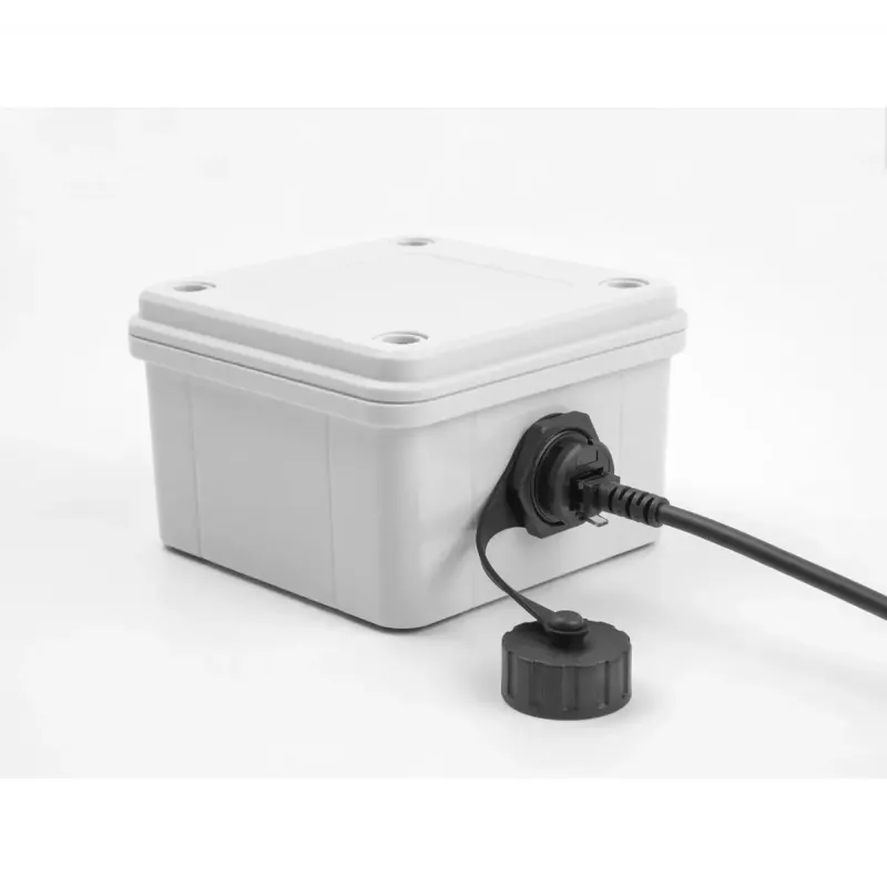 DeLOCK kabelconnector RJ12-bus naar RJ12-bus IP68 waterdicht zwart
