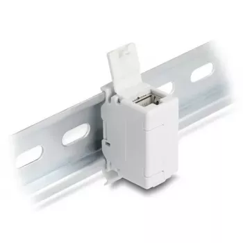 DeLOCK 90768 Keystone-module plat grijs RJ-45