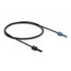 Glasvezeladapter DELOCK 91023 multimode, kunststof-POF-kabel 1,0 m, zwart/blauw