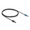 Glasvezel-adapterkabel DELOCK 91024 multimode 2 m, zwart/blauw, 1 stuks
