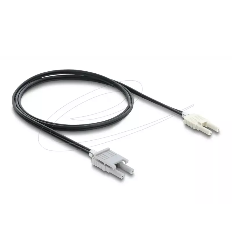 Glasvezel-adapterkabel DELOCK 91027 multimode 100 cm zwart/grijs, 1 stuks