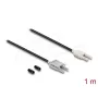 Glasvezel-adapterkabel DELOCK 91027 multimode 100 cm zwart/grijs, 1 stuks