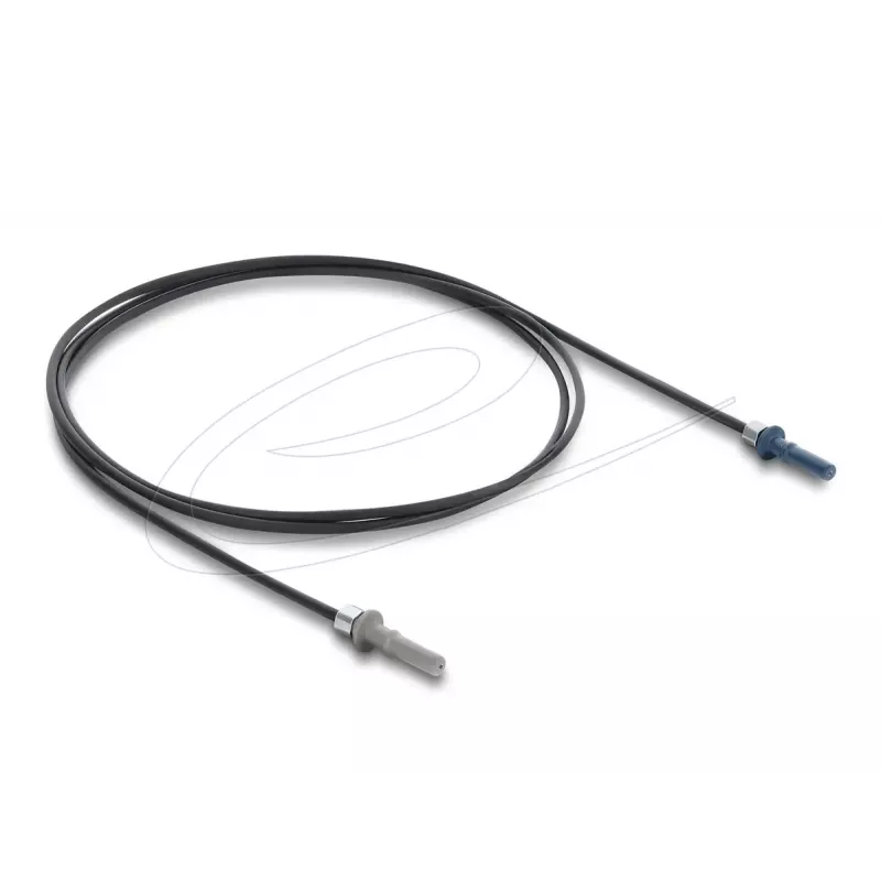 Glasvezeladapter DELOCK 91031 — multimode, 1,0 m kabel, zwart/grijs/blauw, 1 stuks