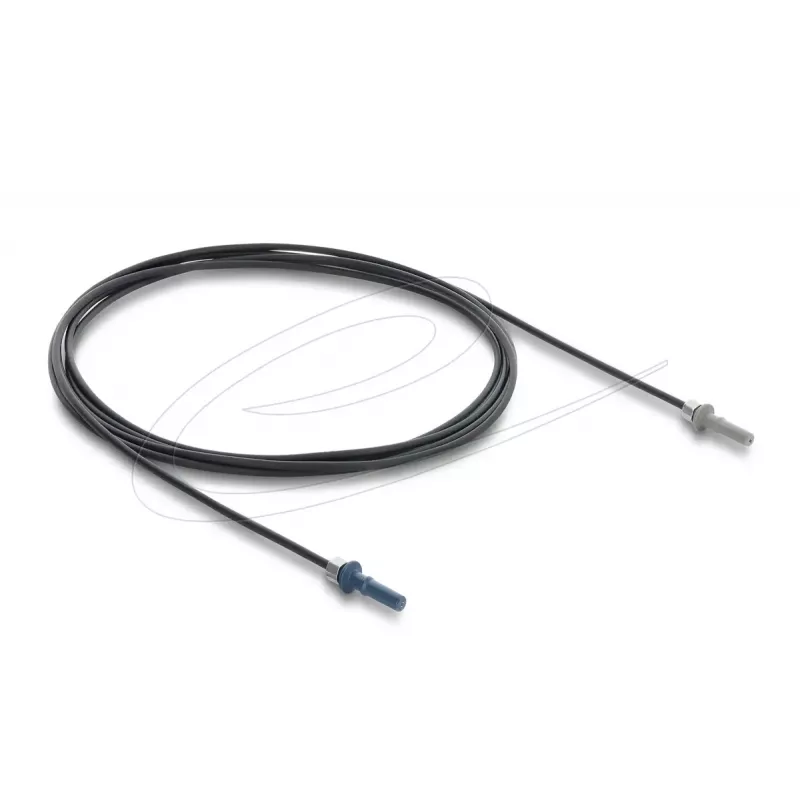 Glasvezelkabel DELOCK 91034, Multimode POF, 2 m, zwart/grijs/blauw