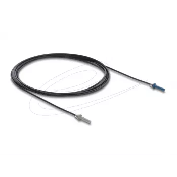 Glasvezel-adapterkabel DELOCK 91035 multimode 3 m, zwart/grijs/blauw, 1 stuks