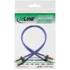 InLine Premium RCA-audiokabel 2x RCA-stekker/stekker verguld 5 m