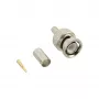 InLine BNC-krimpstekker voor RG59-videokabel, brons, 7 g, 70 mm, 123 mm, 15 mm, 9 g