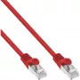 InLine patchkabel F/UTP Cat.5e rood 5 m, 5 m, Cat5e, F/UTP (FTP), RJ-45, RJ-45, rood