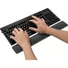 InLine 55454S Gel polssteun voor toetsenbord, zwart, 464x60x23 mm