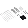 InLine desktop consolidatiepuntdoos 8x Keystone RJ45, metaal, zwart RAL9005