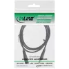 InLine DC-verlengkabel, DC-stekker mannelijk/vrouwelijk 5,5x2,1 mm, zwart, 2 m