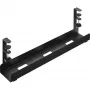 InLine kabelgeleidingsrail, voor montage onder het bureau, met schroefklemmen, zwart