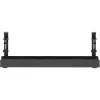 InLine kabelgeleidingsrail, voor montage onder het bureau, met schroefklemmen, zwart