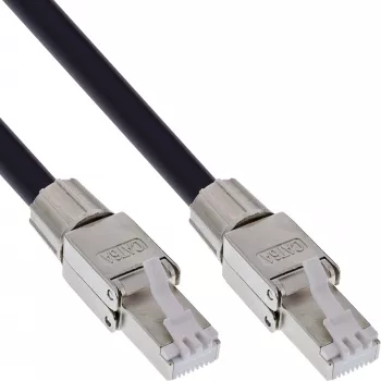 Netwerkkabel InLine 78594A RJ-45 Cat.6A 90m zwart